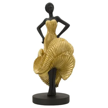 DONNINA FASHION TAŃCZĄCE ZŁOTO 16,5 15 36 cm